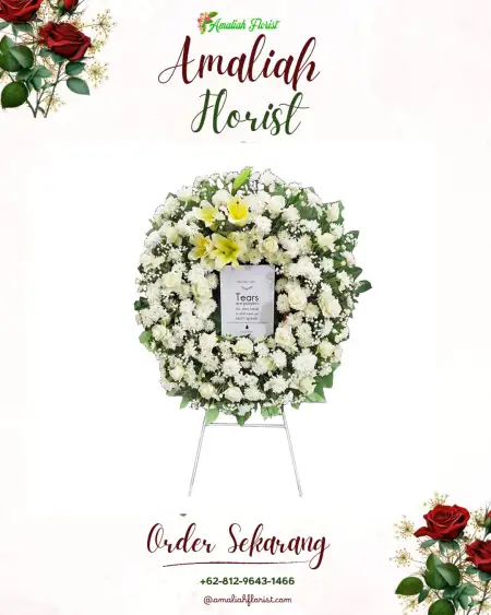 Krans Bunga Duka Brobot